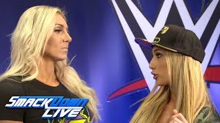 Will Charlotte Flair show Carmella some new tricks tonight on SmackDown LIVE Sept 26 2017 [upl. by Lundquist80]