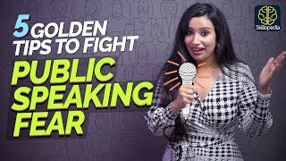 5 Public Speaking Tips To Overcome Stage Fear And Nervousness  Self Improvement Video  Skillopedia [upl. by Namrak538]