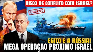 A Rússia vai entrar em guerra contra Israel A Chegada dos Navios de Guerra Russos ao Mediterrâneo [upl. by Enyleuqcaj]