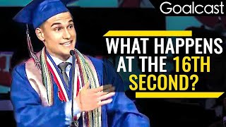 Valedictorian Shares Important Life Lesson  Kyle Martin Speech  Goalcast [upl. by Elleuqar916]