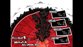 Persona 5 Royal OST  Mementos All Layers Mix With Audio Visualizer [upl. by Noswal]