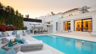 Modern Luxury Villa Nueva Andalucia Marbella  Drumelia [upl. by Basia453]