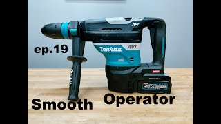 2429  Makita 40v XGT SDS MAX Rotary Hammer Drill  ep19  GRH05  HR005  AVT Smooth [upl. by Ynoffit3]