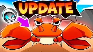 I Became a KING CRAB In The Strongest Battlegrounds NEW UPDATE [upl. by Irrok]