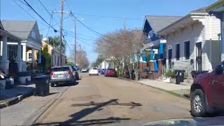 9TH WARD TOUR TO LOWER 9TH WARD ST CLAUDE AVE [upl. by Nevile]