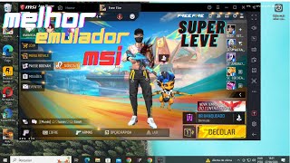 DESCOBRI O MELHOR EMULADOR LEVE PARA PC FRACO ðŸ”¥ COMO CONFIGURAR ðŸš€FREEFIRE [upl. by Ahael]