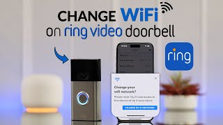 Ring Video Doorbell 2 How to Change WiFi Network [upl. by Stearns854]