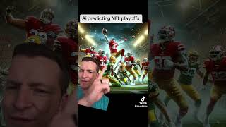 NFL playoffs divisional round ai predictions nflnews nfl nflai nflpredictions nflplayoffs [upl. by Cybill]