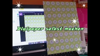 Digipaper selbst machen  Motiv wählen ausdrucken fertig [upl. by Steffie675]