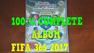 PANINI FIFA 365 2017  100  COMPLETE ALBUM  LIMITED EDITION CARDS [upl. by Eelrehpotsirhc]