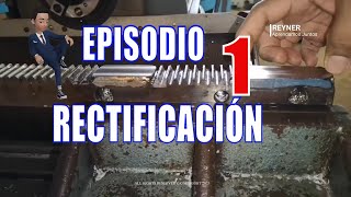 👌Rectificación 1 de Cremallera de Dientes Rectos Modulo 25 Paso 785mm en Fresadora Industrial 🚀🔌 [upl. by Shotton]