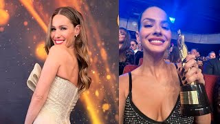 PAMPITA SE QUEDÓ INMÓVIL FRENTE A LA CHINA SUÁREZ CUANDO SUBIÓ AL ESCENARIO A BUSCAR SU PREMIO [upl. by Meuser]