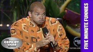 Sinbad⎢We are all the same⎢Shaqs Five Minute Funnies⎢Comedy Shaq [upl. by Nosittam925]