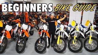 How to Choose the Right Dirt Bike For You  Ages 15 amp Up [upl. by Pennebaker]