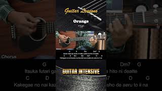 Orange  7  EASY Guitar Tutorial with Chords  Lyrics guitarchords [upl. by Vassaux34]