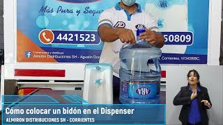 Cómo colocar un bidón en el dispenser natural [upl. by Nisaj]