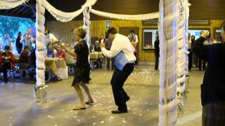 Mother amp Son funny wedding dance  Jordan amp Liz Meyer [upl. by Athal]