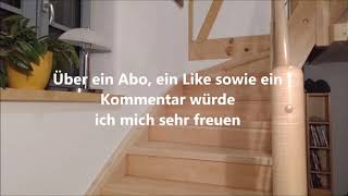 ASMR Holztreppe laufen Treppe aus Holz gehen Wood stairs Geräusch Sound Klang mp3 kostenlos [upl. by Marijo]