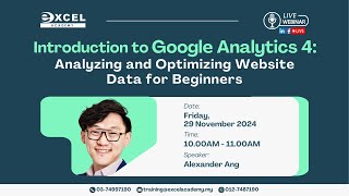 Introduction to Google Analytics 4 Analyzing Website Data  NTW2024  Learning Hour Ep 94 [upl. by Salzhauer]