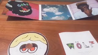 Tyler the Creator quotWolfquot CD Unboxing [upl. by Etnod169]