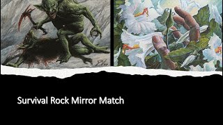 Premodern League 1404 Round 2  Survival Rock Mirror  103024 [upl. by Sussman]