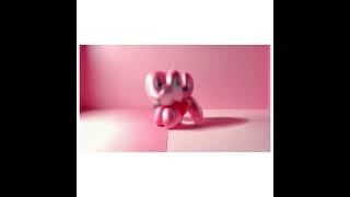 Dancing Pink Balloon Dog 🐶🎈Shorts FunVibes [upl. by Ahsitel615]