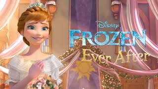 Frozen 3 Queen Anna and Kristoff get married  Frozen Ever After Wedding Fanmade Scene [upl. by Yellhsa745]