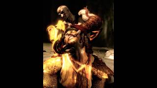 Kratos vs Helios part 2 kratos kills Helios GOD OF WAR 3 godofwar shorts [upl. by Yerok]