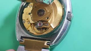 SWISS REPAIR JAM RADO ORIGINAL SWISS MOVEMENT ETA 28362 OVERHAUL SOLVED [upl. by Candie]