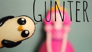 GUNTER Clay Art Tutorial Adventure Time [upl. by Theurich]