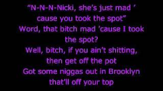 Romans Revenge Lyrics  Nicki Minaj ft Eminem [upl. by Prevot168]