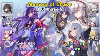 E0S1 Seele x Ruan Mei amp Followup Team  Memory of Chaos 12  Honkai Star Rail 162 [upl. by Llerrahs218]