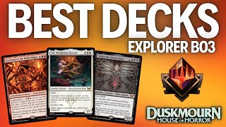 MTG Explorer Best Duskmourn Decks Revealed  MTGA Pioneer Lite [upl. by Dilahk44]