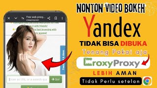 Cara Nonton Video Viral Pakai CroxyProxy di HP Android Tanpa Setelan Google glennttutor [upl. by Ellinger]