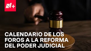 Arrancan foros sobre la reforma al Poder Judicial  Despierta [upl. by Anihta639]