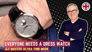 JLC Master Ultra Thin Moon Review  Why you need a Dress Watch in your collection [upl. by Cade271]