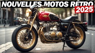 Les 7 meilleures nouvelles motos rétro de 2025 [upl. by Nytsrik]