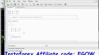 Mql4 Programming tutorial 06 More Arithmetic Operators [upl. by Nilauqcaj451]