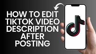 How to edit tiktok video description after posting [upl. by Napra]