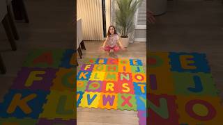 Sierra teaches Rhia to learn Alphabet ABC shorts [upl. by Eimmit794]