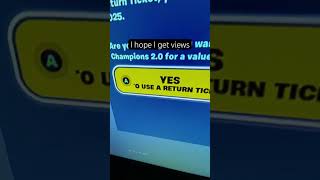 Refunding rarest pickaxe fortnite gaming shorts fyp reccomended [upl. by Sisely]