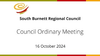 SBRC  Ordinary Council Meeting [upl. by Ntisuj]