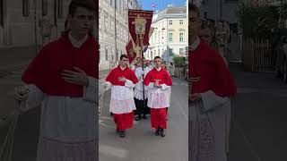 800 JAHRE MINORITENKIRCHE  Sonnengesang des hl Franziskus 800jahre franziskus tradition [upl. by Cunningham]