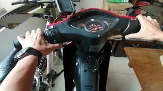 Honda Wave 100R Bosch Europa Totit tap to MDL with passing amp Rapid upadting switches LazadaBudol [upl. by Candie]