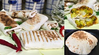 Sandwich libanais au poulet 🌯ليباني تونسي مثل المطاعم [upl. by Jaeger746]