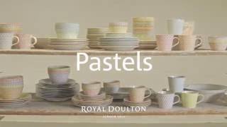 Royal Doulton Pastels Tableware [upl. by Gerson326]