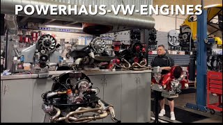 Powerhaus AirCooled 4 Cylinder 1776cc Single Carburetor Performance VW Engine [upl. by Tuorah]