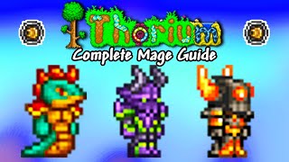 COMPLETE Thorium Mage Progression Guide Terraria 14 [upl. by Thorny239]