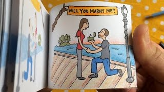 Our Wonderful Life  A Flipbook Marriage Proposal [upl. by Ainoval]