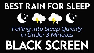 Sleep Peacefully in Just 5 Minutes  Torrential Rain amp Calming Thunder Sounds for a Restful Night [upl. by Aramen]